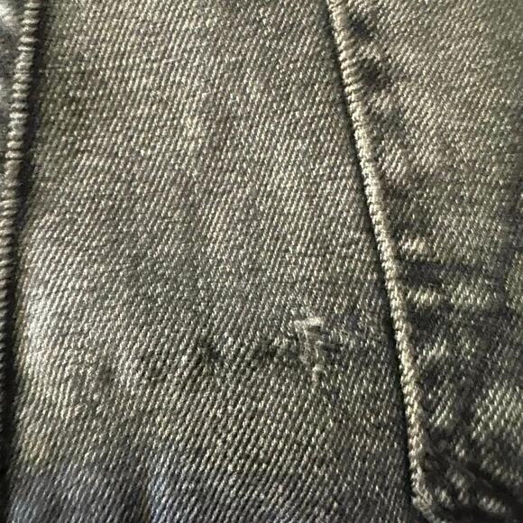 Mother black washed The Swooner Ankle stretch cotton blend classic Jeans FLAWS - Picture 8 of 12